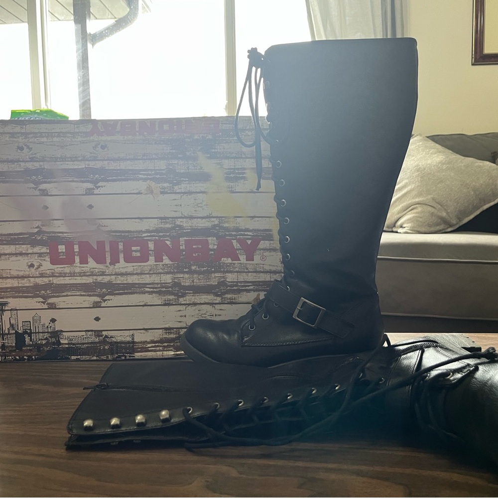 COPY - Unionbay Women's Black Knee-High Boots